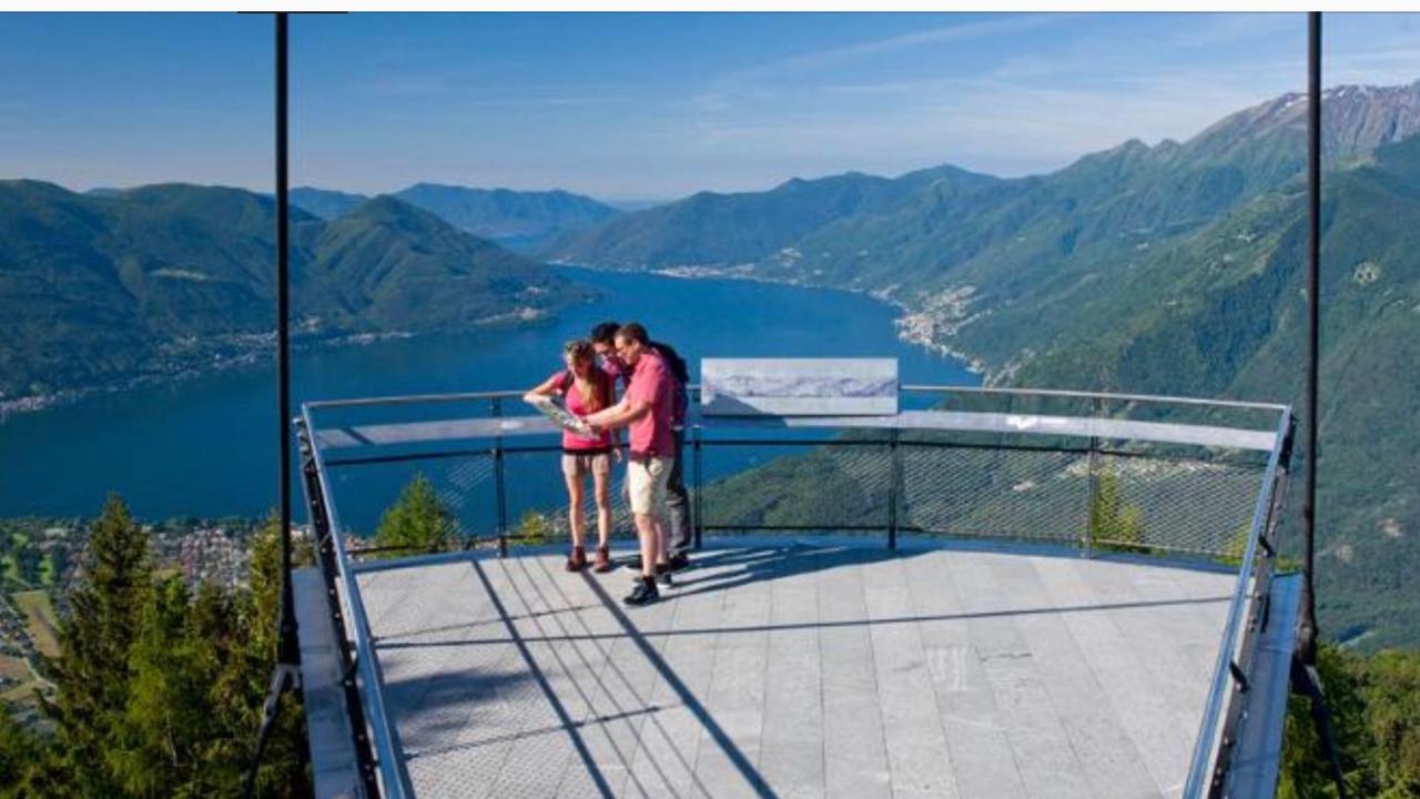 Apartamento Attico Bellavista Locarno Exterior foto