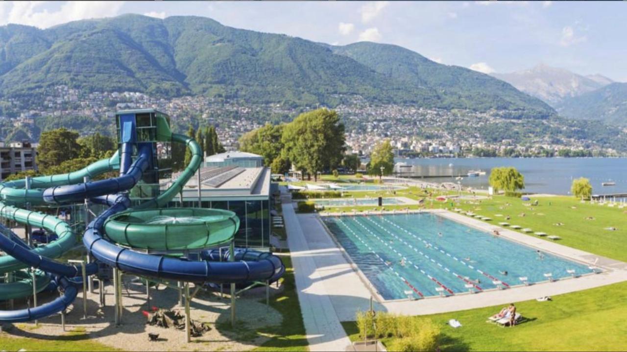 Apartamento Attico Bellavista Locarno Exterior foto