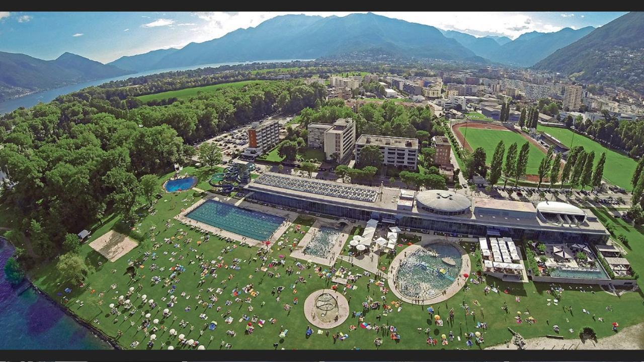 Apartamento Attico Bellavista Locarno Exterior foto